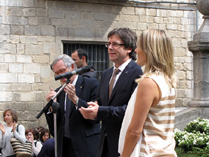Inauguraci&oacute; a la pla&ccedil;a de la Catedral