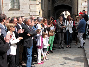 Inauguraci&oacute; a la pla&ccedil;a de la Catedral
