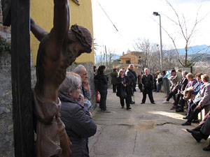 Via Crucis a Les Creus