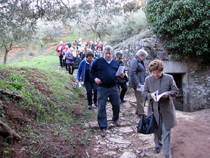 Via Crucis a Les Creus