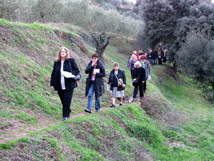 Via Crucis a Les Creus