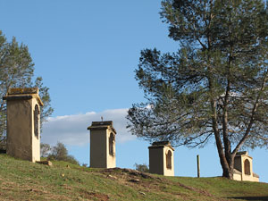 Via Crucis a Les Creus