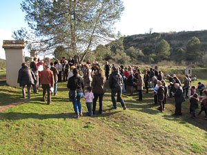 Via Crucis a Les Creus