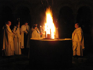 La Vetlla Pasqual a la Catedral de Girona