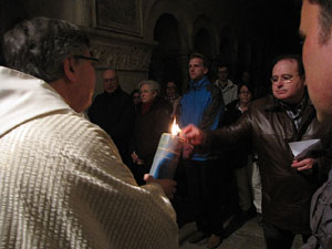 La Vetlla Pasqual a la Catedral de Girona