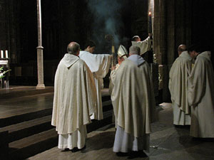 La Vetlla Pasqual a la Catedral de Girona