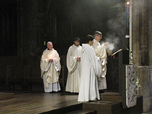 La Vetlla Pasqual a la Catedral de Girona