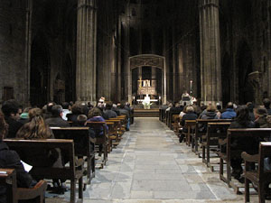 La Vetlla Pasqual a la Catedral de Girona