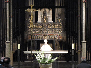 La Vetlla Pasqual a la Catedral de Girona