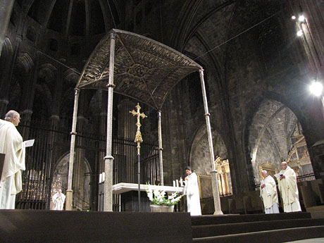 La Vetlla Pasqual a la Catedral de Girona