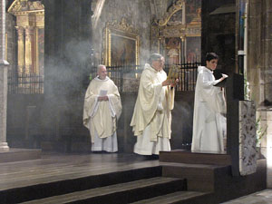 La Vetlla Pasqual a la Catedral de Girona