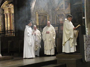 La Vetlla Pasqual a la Catedral de Girona