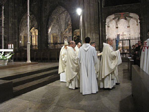 La Vetlla Pasqual a la Catedral de Girona