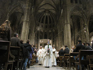 La Vetlla Pasqual a la Catedral de Girona