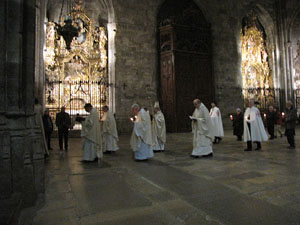 La Vetlla Pasqual a la Catedral de Girona
