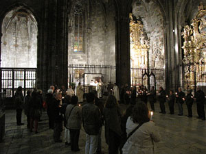 La Vetlla Pasqual a la Catedral de Girona