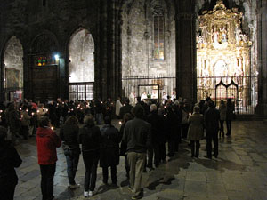 La Vetlla Pasqual a la Catedral de Girona
