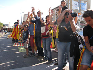 La Via Catalana a Girona