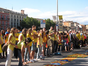 La Via Catalana a Girona