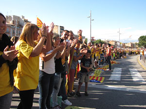 La Via Catalana a Girona
