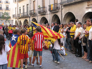 La Via Catalana a Girona