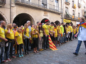 La Via Catalana a Girona