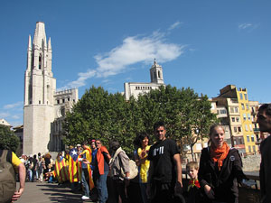 La Via Catalana a Girona