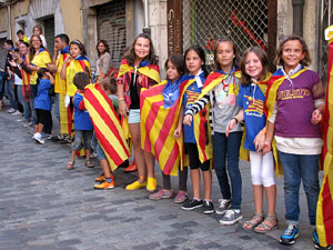 La Via Catalana a Girona