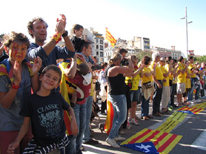 La Via Catalana a Girona