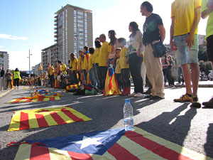 La Via Catalana a Girona
