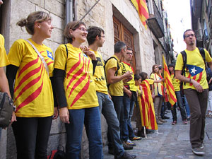 La Via Catalana a Girona