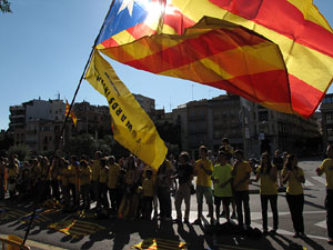 La Via Catalana a Girona