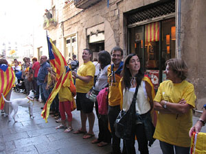 La Via Catalana a Girona