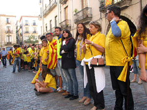 La Via Catalana a Girona