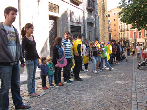 La Via Catalana a Girona