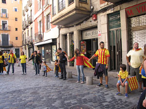 La Via Catalana a Girona
