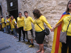 La Via Catalana a Girona