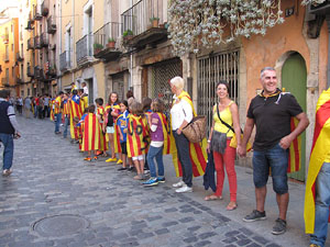 La Via Catalana a Girona