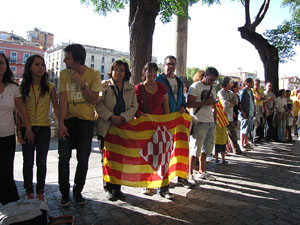 La Via Catalana a Girona