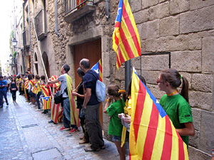 La Via Catalana a Girona