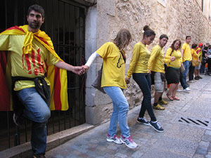 La Via Catalana a Girona