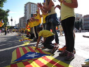 La Via Catalana a Girona