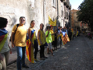 La Via Catalana a Girona