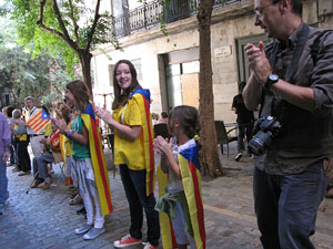 La Via Catalana a Girona