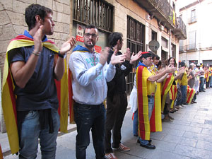 La Via Catalana a Girona