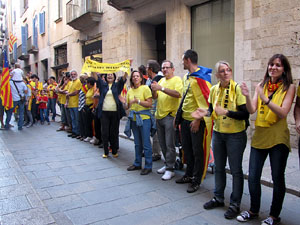 La Via Catalana a Girona