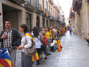 La Via Catalana a Girona