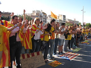 La Via Catalana a Girona