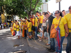 La Via Catalana a Girona