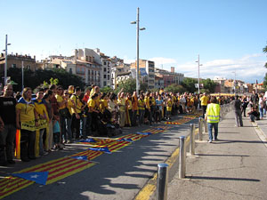 La Via Catalana a Girona